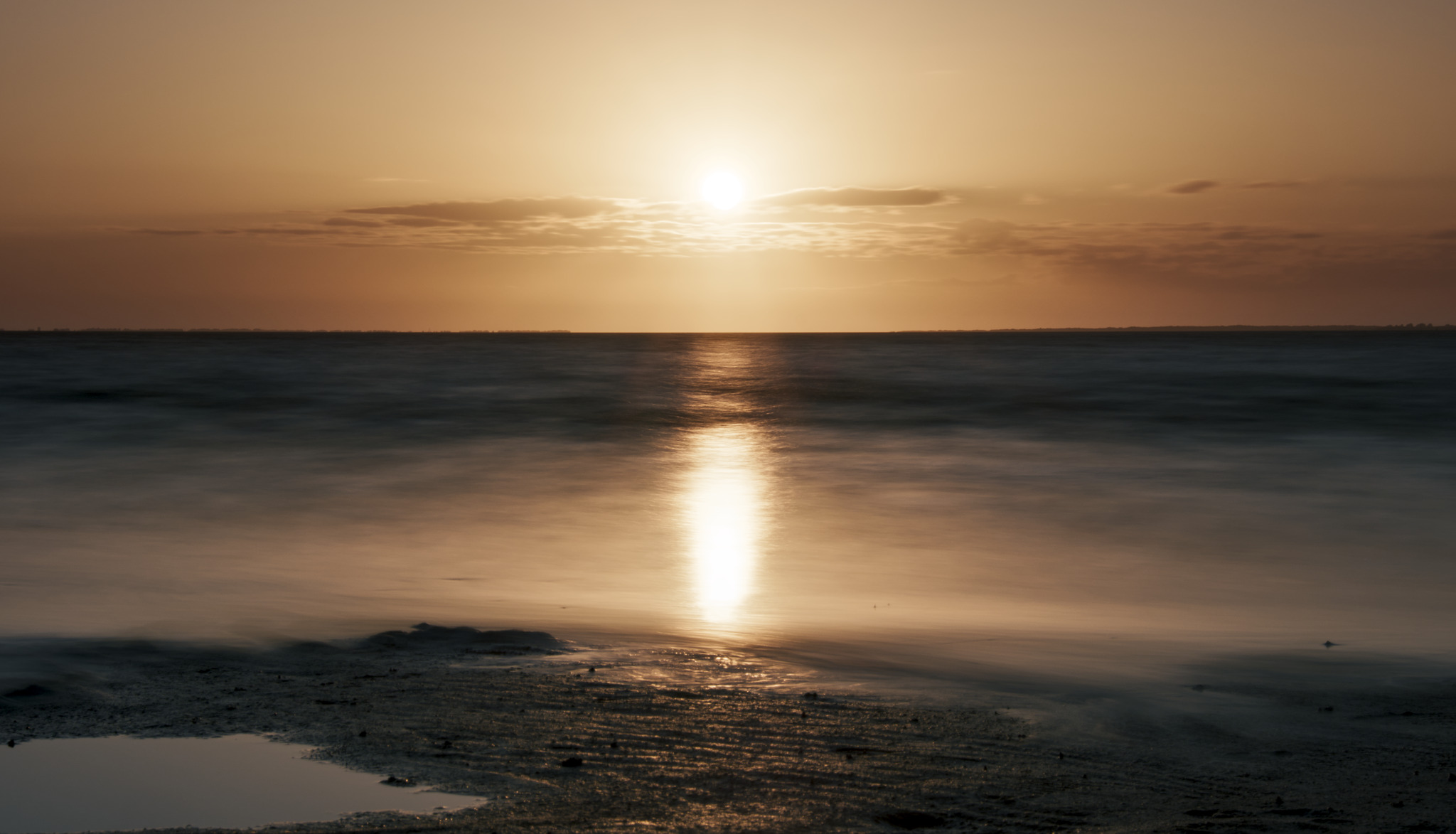 Sonnenuntergang am Meer 6