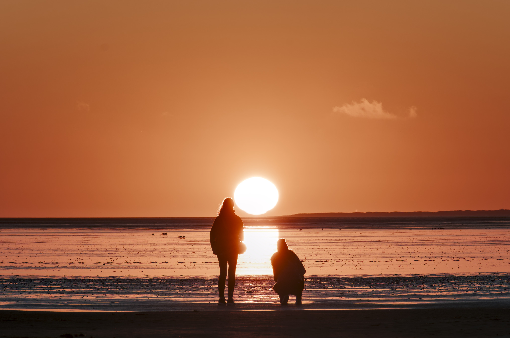 Sonnenuntergang am Meer 2